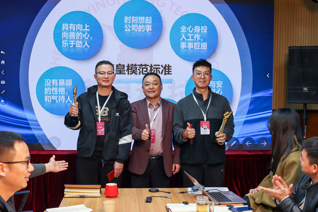 成都鷹皇科技召開2024新春開工會議暨2023年度總結(jié)大會