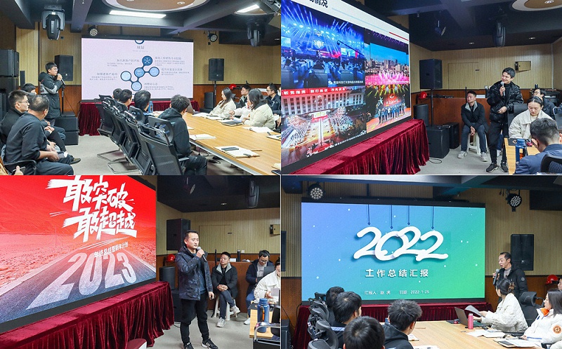 成都鷹皇科技2022年度總結(jié)大會
