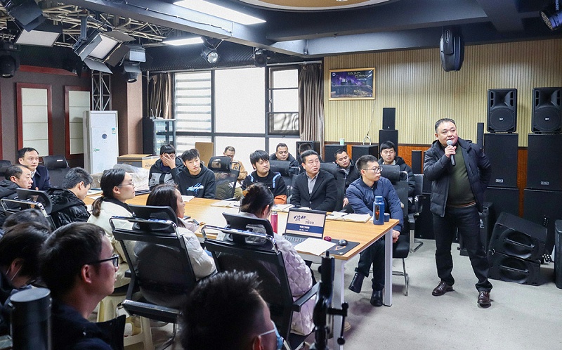成都鷹皇科技2022年度總結(jié)大會