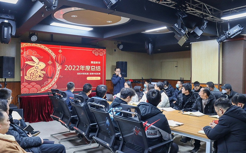 成都鷹皇科技2022年度總結(jié)大會